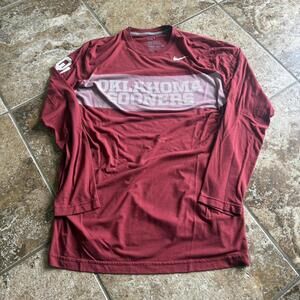 vintage oklahoma sooners nike long sleeve